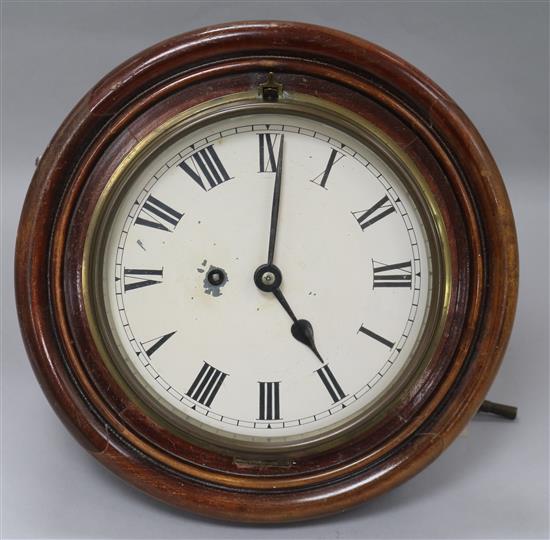 A Kienzle 20th century pine-cased wall clock diameter 31cm